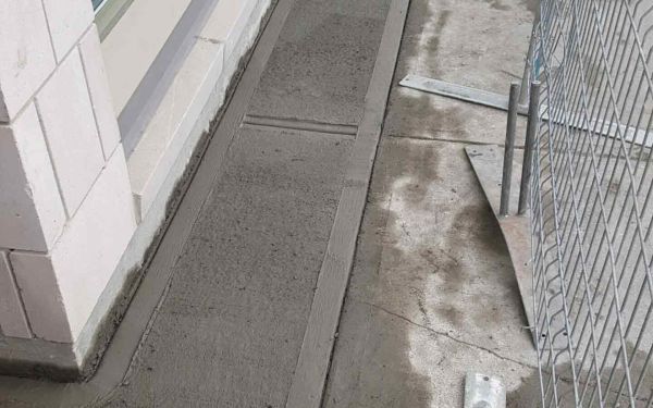 Commercial parking renovation