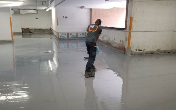 Parking renovation in Ottawa