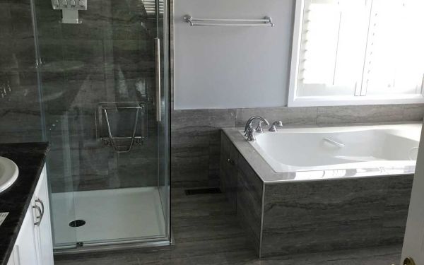 Bathroom renovation in Ottawa